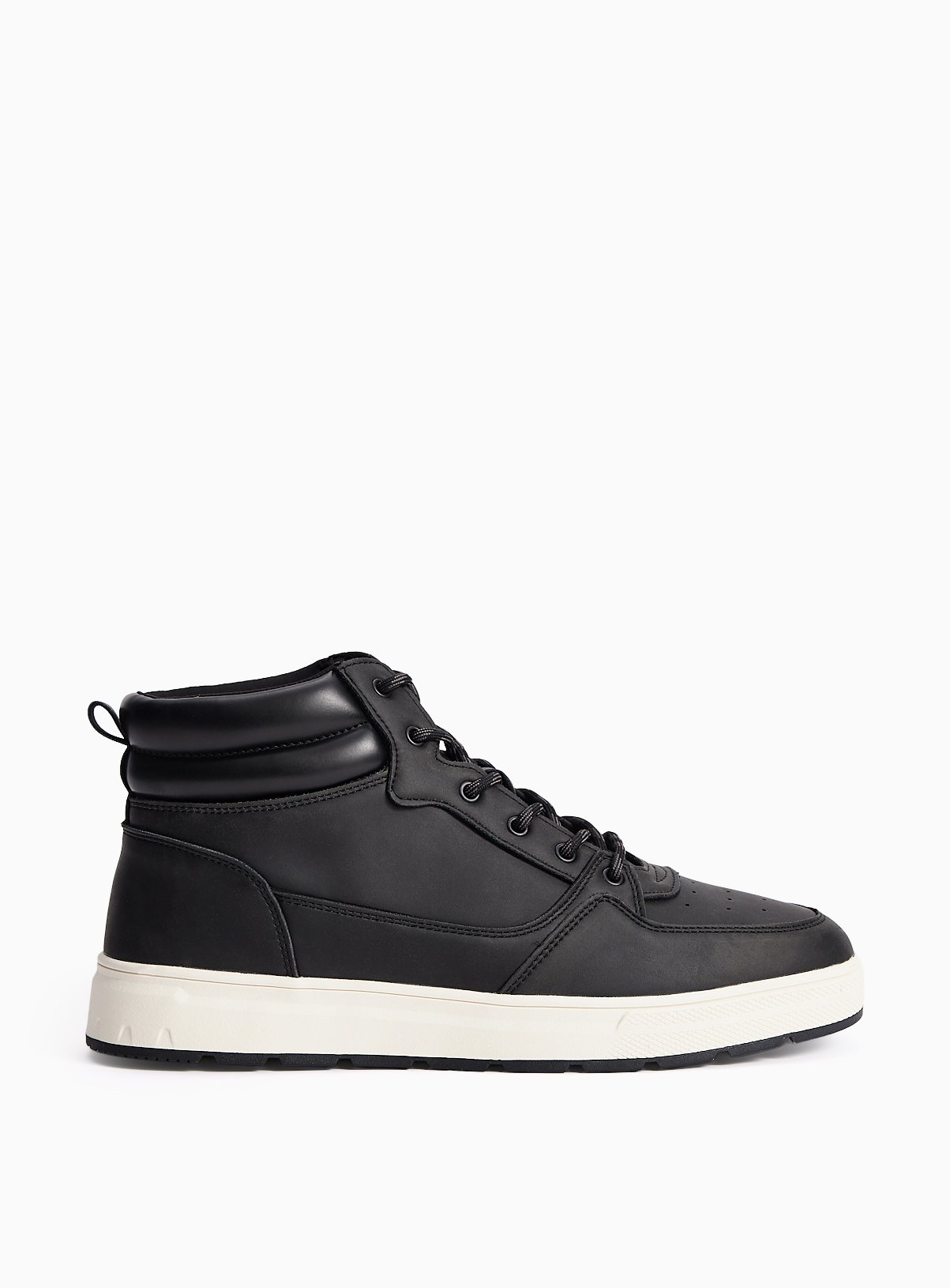 Black Casual Lace-Up Boots 12 - Image 2 thumbnail